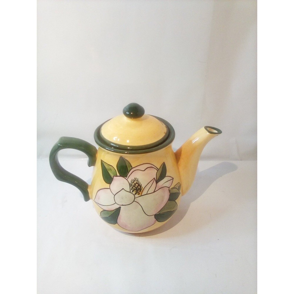 Vintage CB Hand Painted Teapot